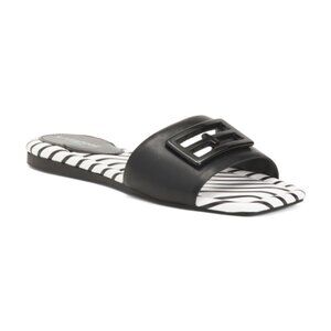 LIVERPOOL LA Leather Dunbar Slide On Sandals